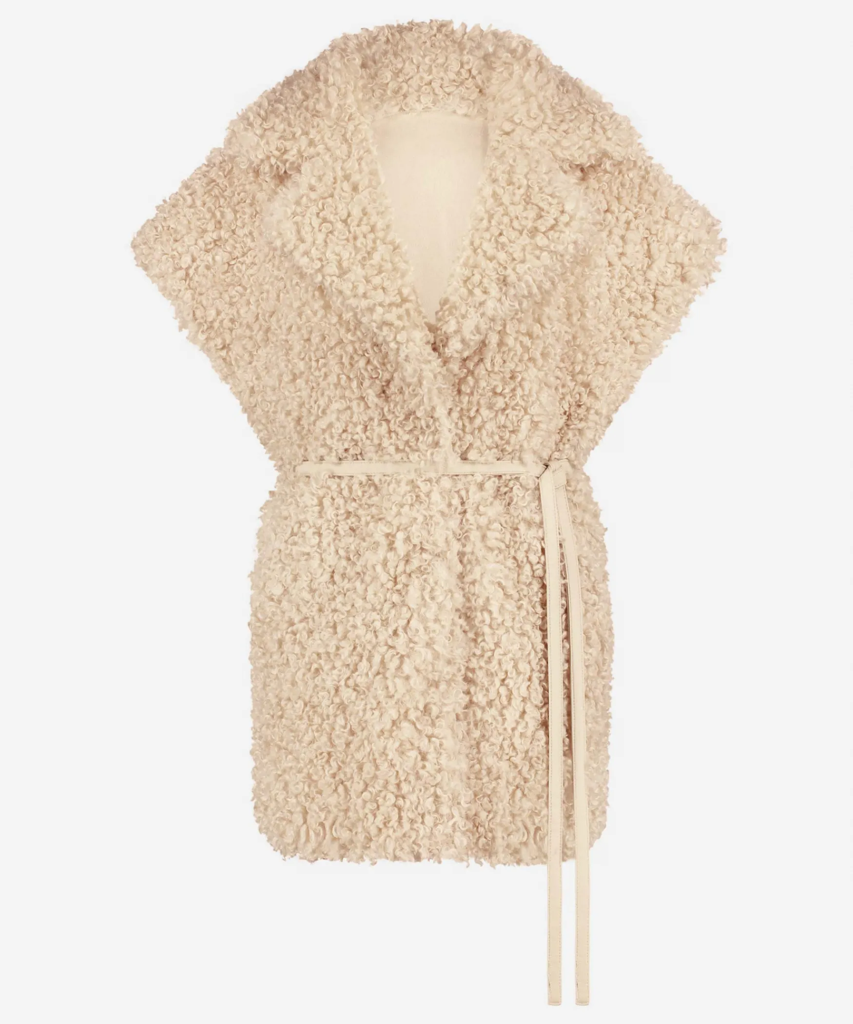 IBANA Cilka - teddy | Beige< Faux Fur | Gilet