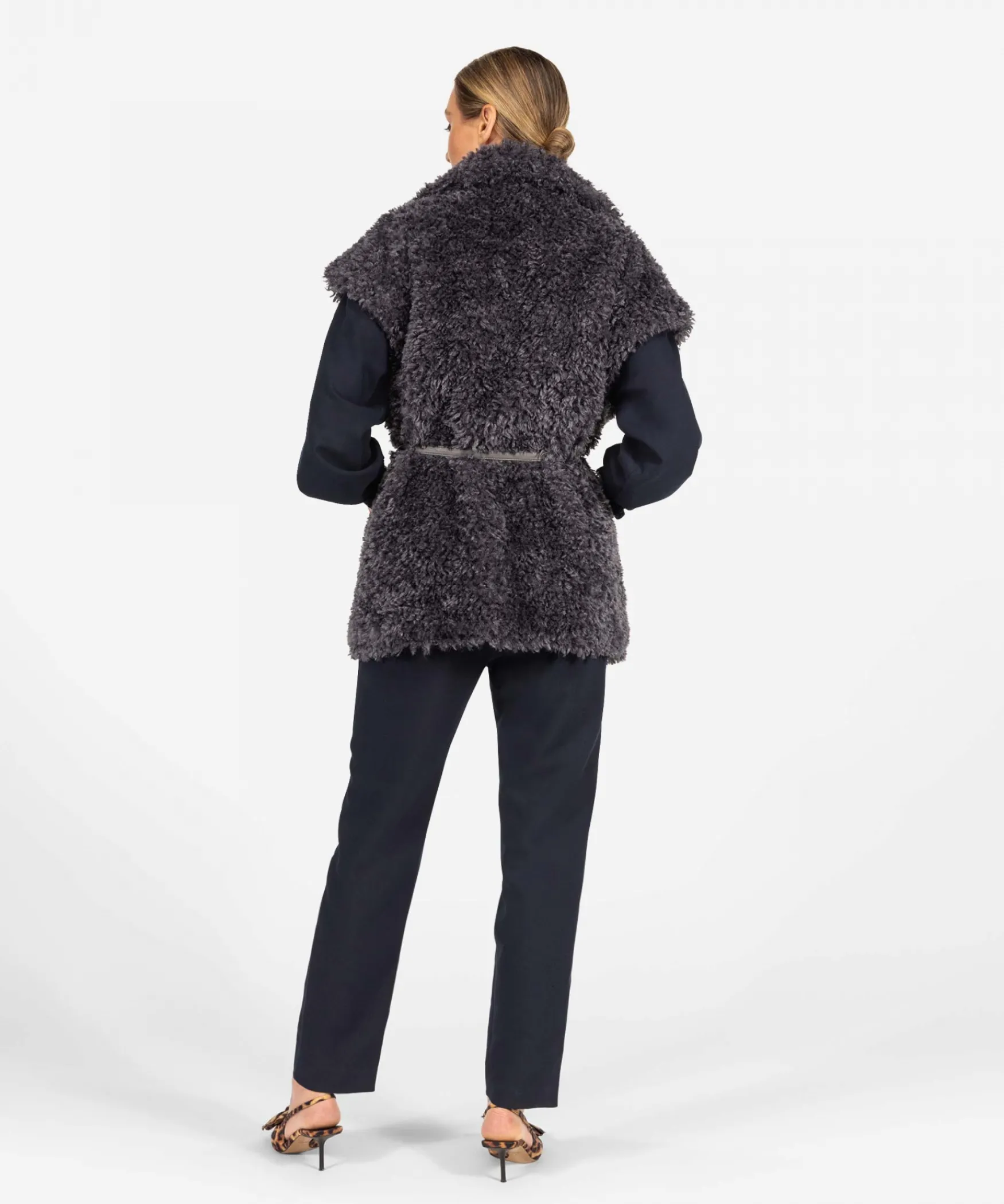 IBANA Cilka - teddy | < Faux Fur | Gilet
