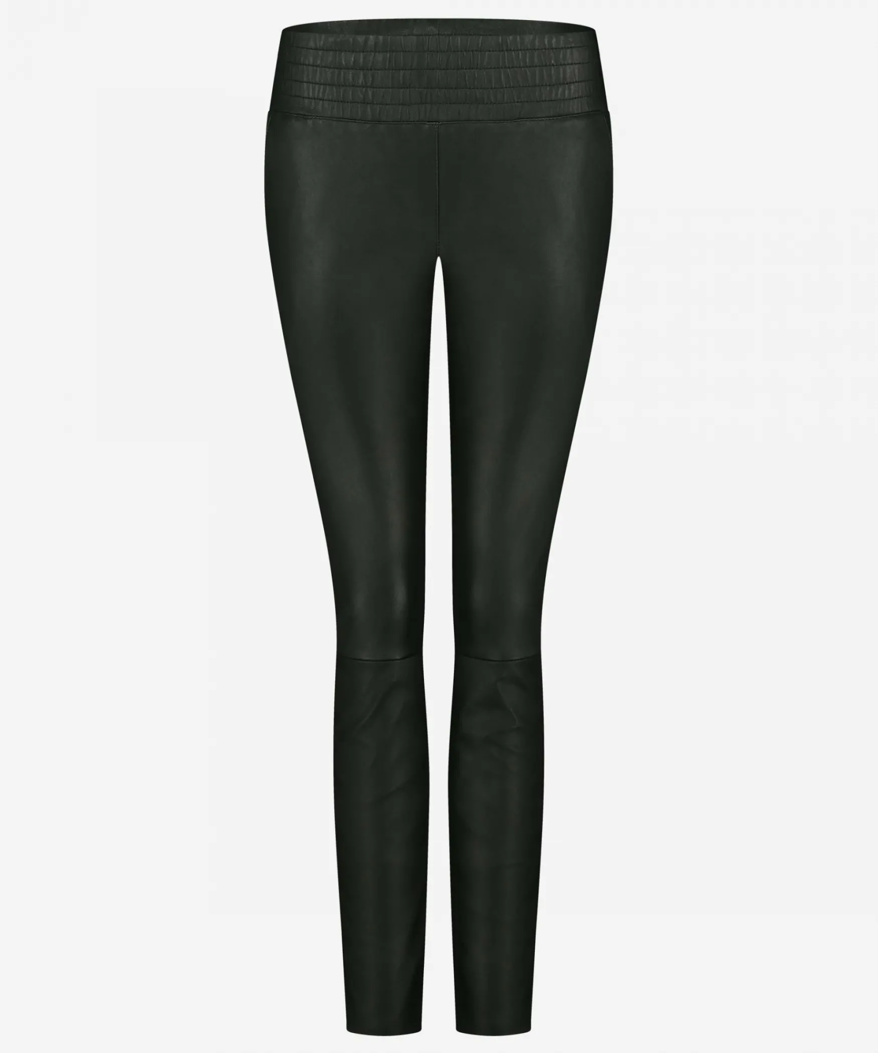 IBANA Colette | < Mid Waist | Leren Broeken