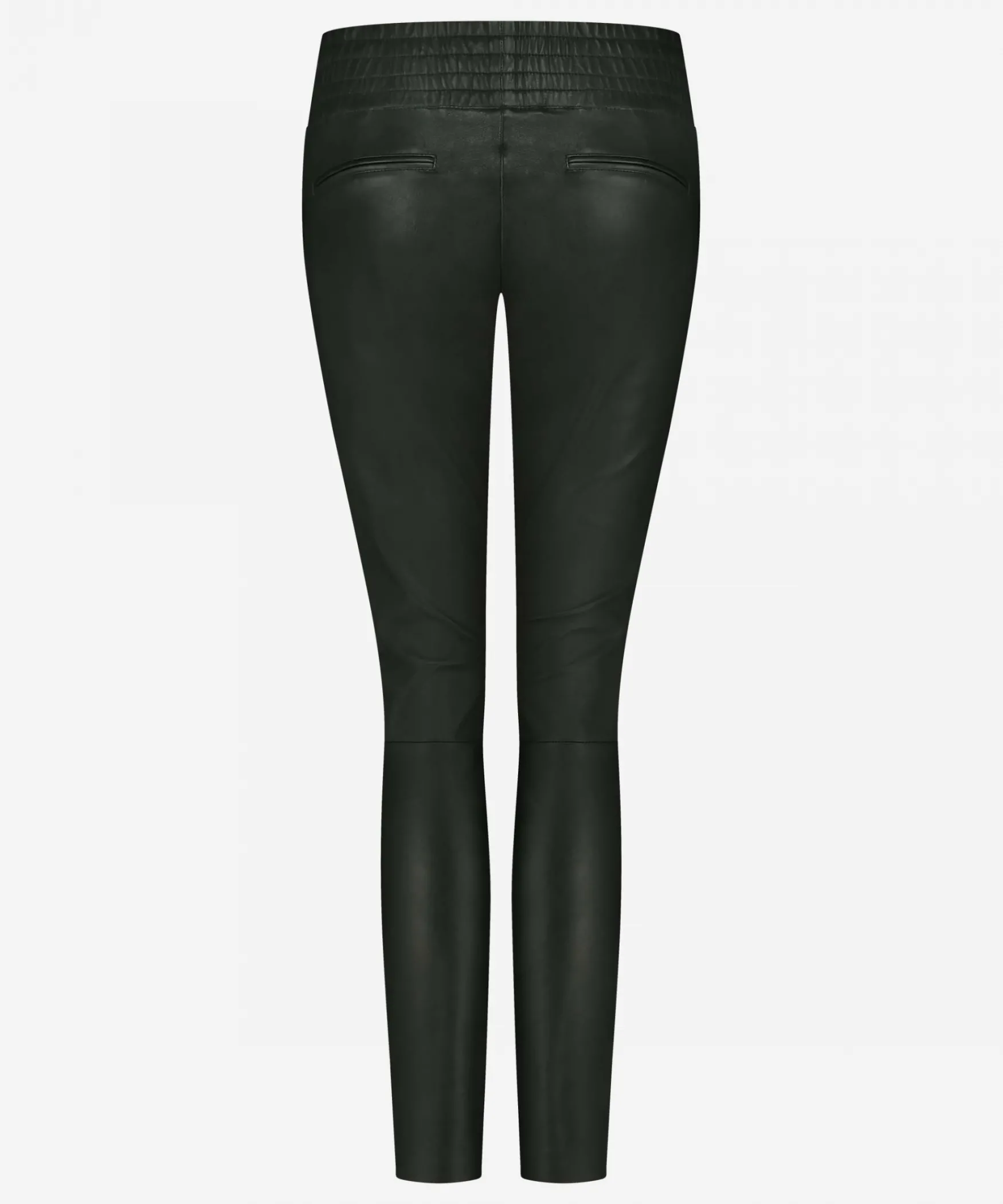 IBANA Colette | < Mid Waist | Leren Broeken
