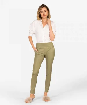 IBANA Colette | MOSS GREEN< Leggings | Mid Waist