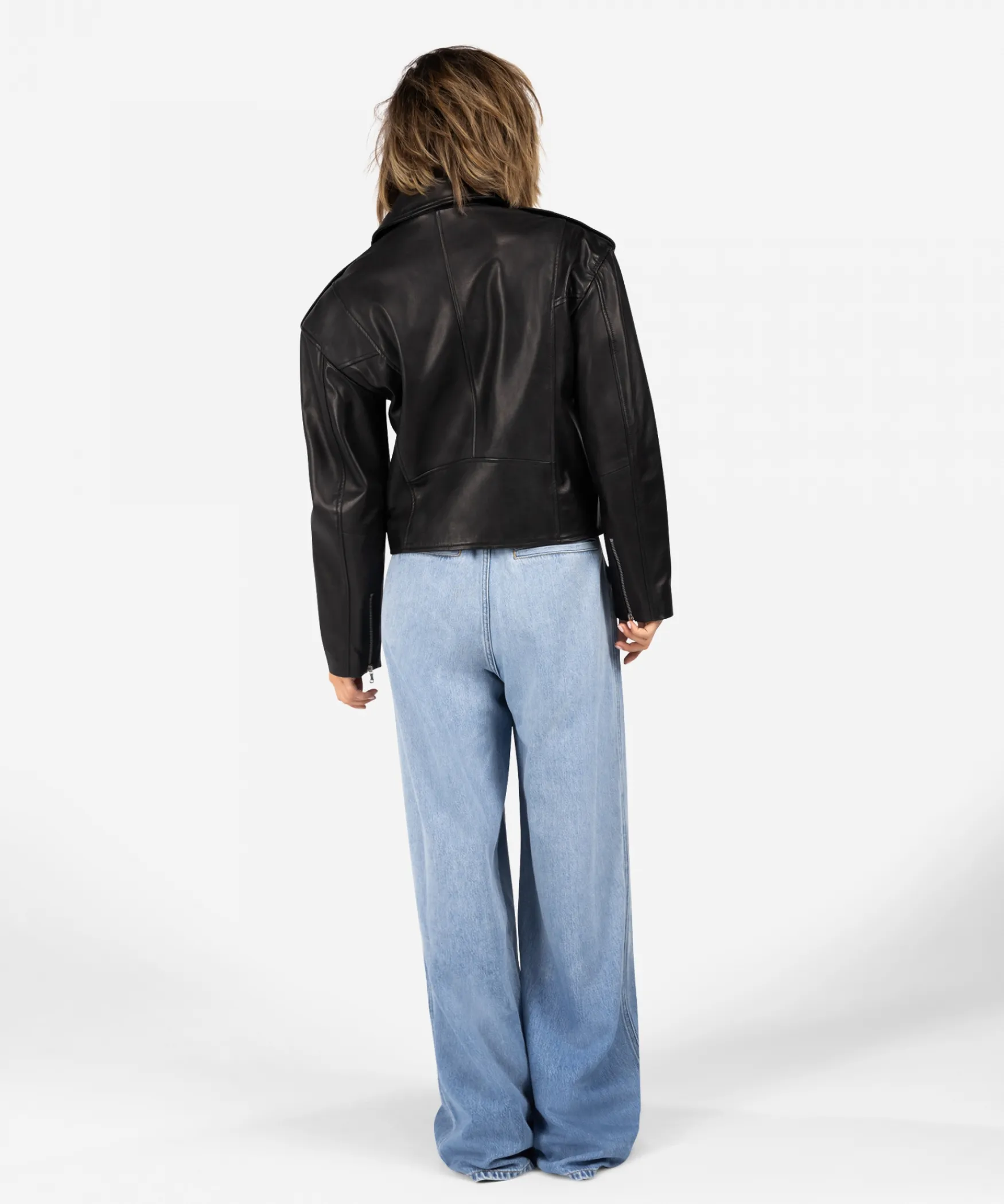 IBANA Jioya | Black< Leren Jassen