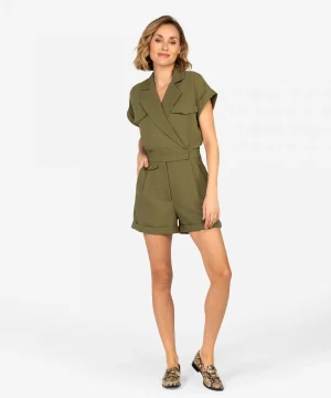 IBANA Odelia | MOSS GREEN< Jumpsuits