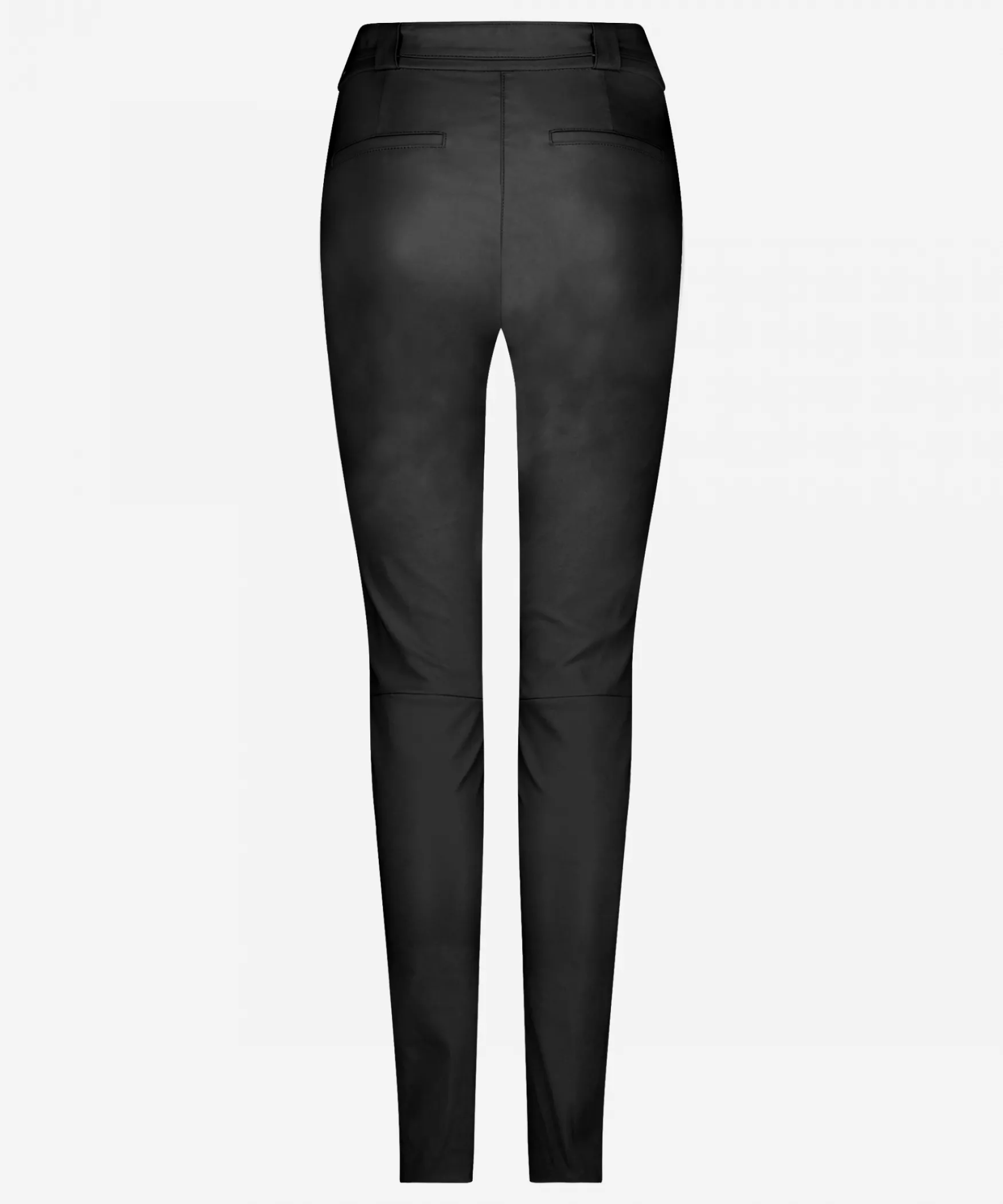 IBANA Paulina | Black< Leren Broeken | High Waist