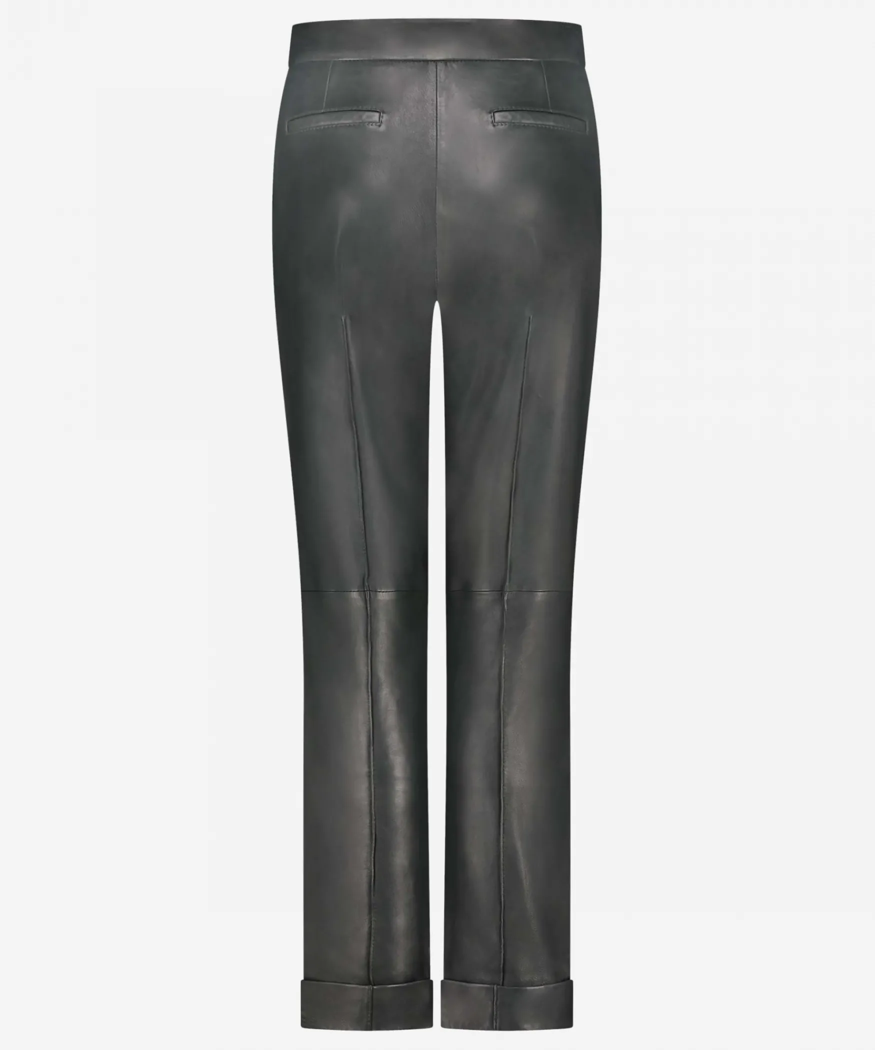 IBANA Peggy | < Mid Waist | Leren Broeken