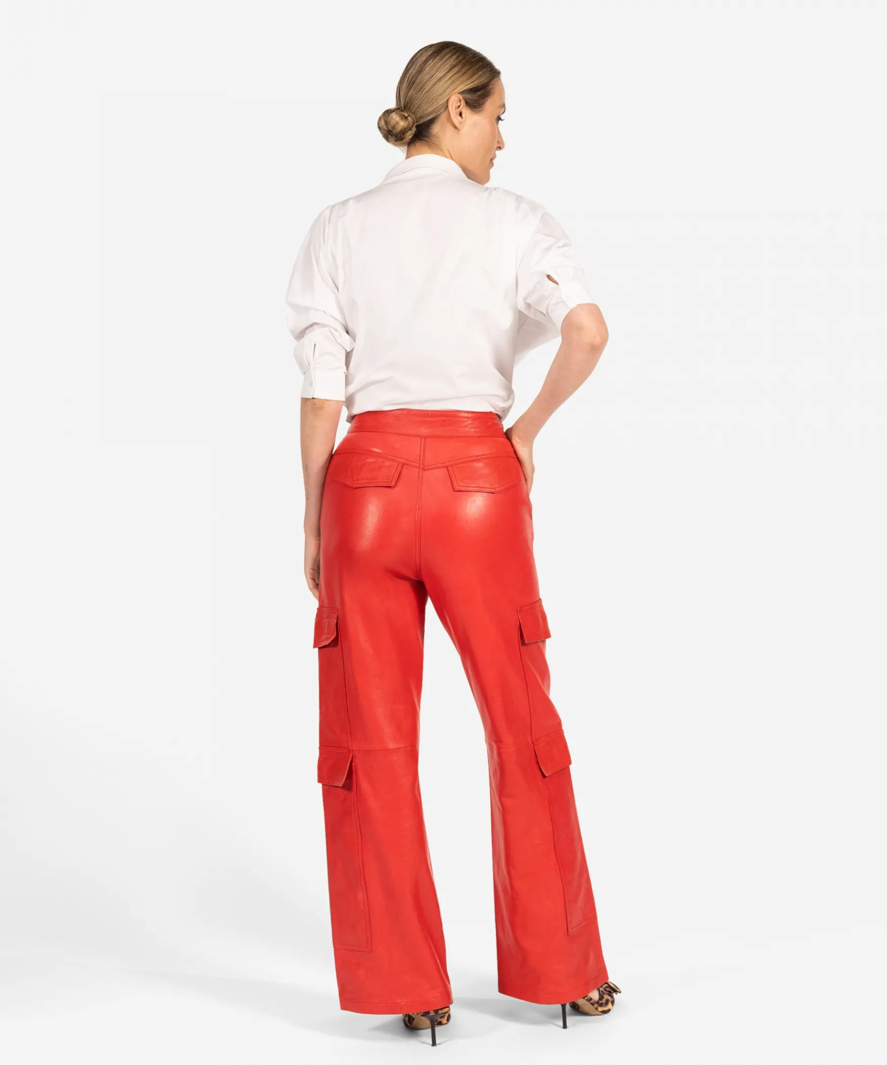 IBANA Pem | Red Bomb< High Waist | Wide Fit