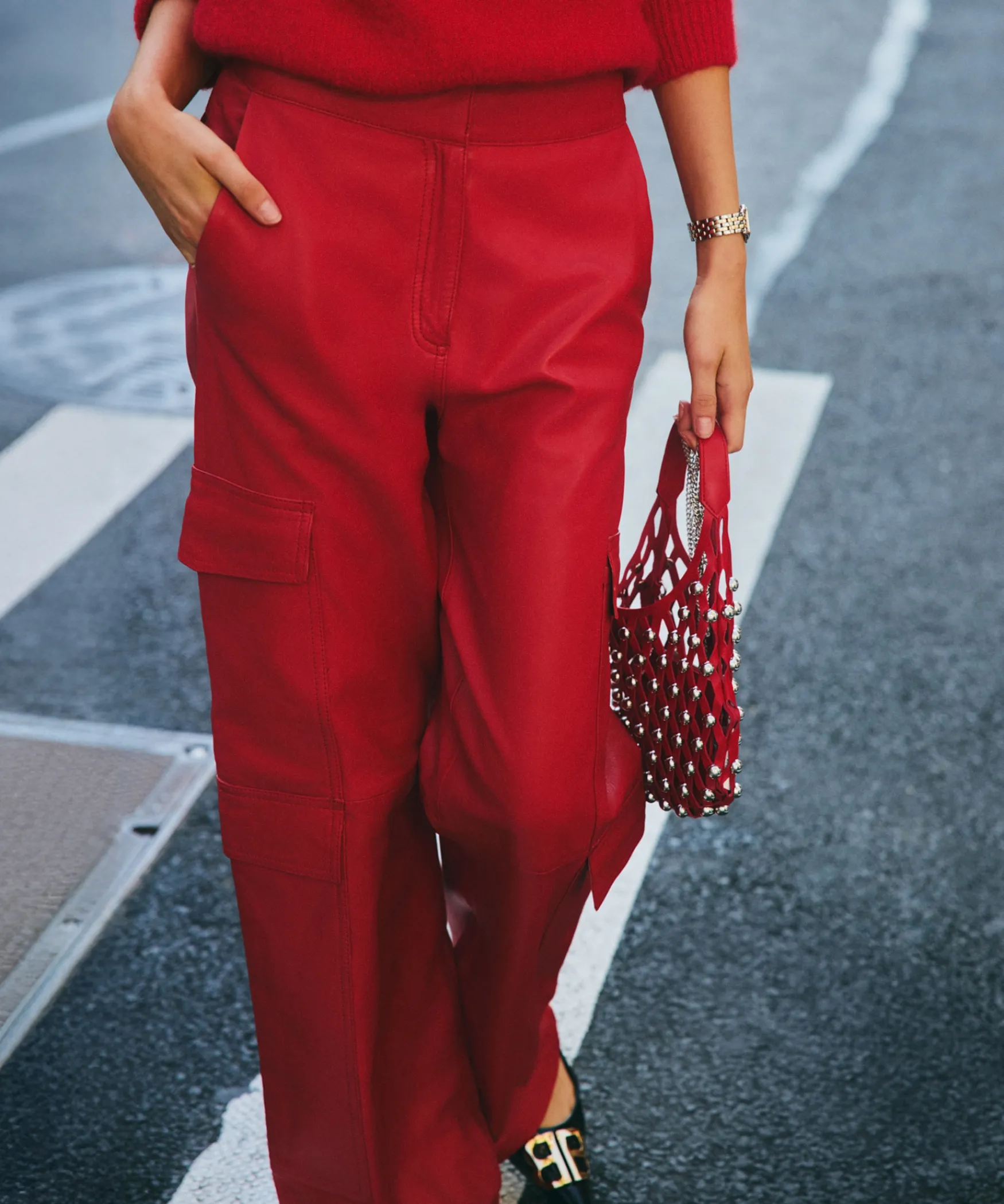 IBANA Pem | Red Bomb< High Waist | Wide Fit