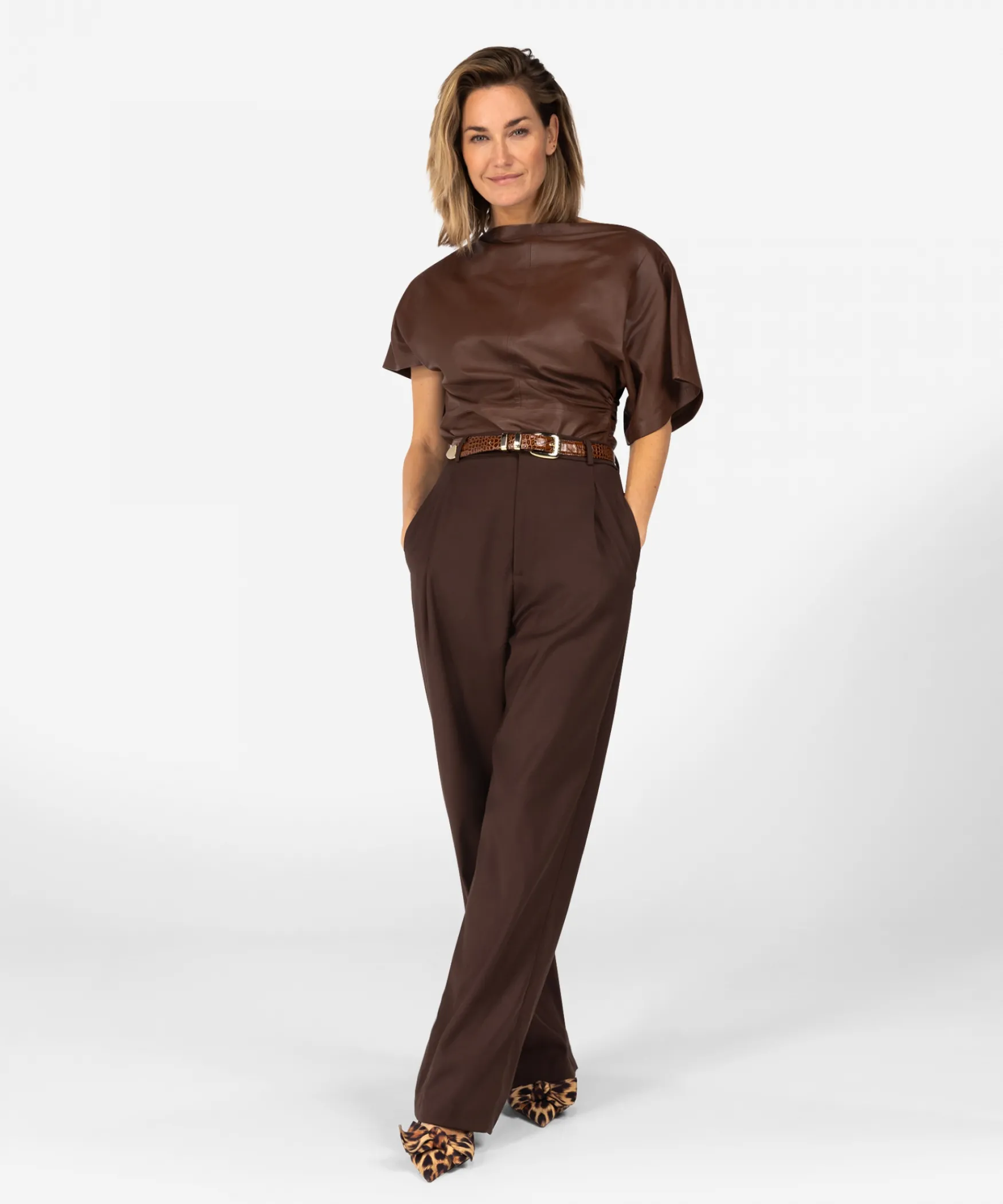 IBANA Perria | Hazelnut< High Waist