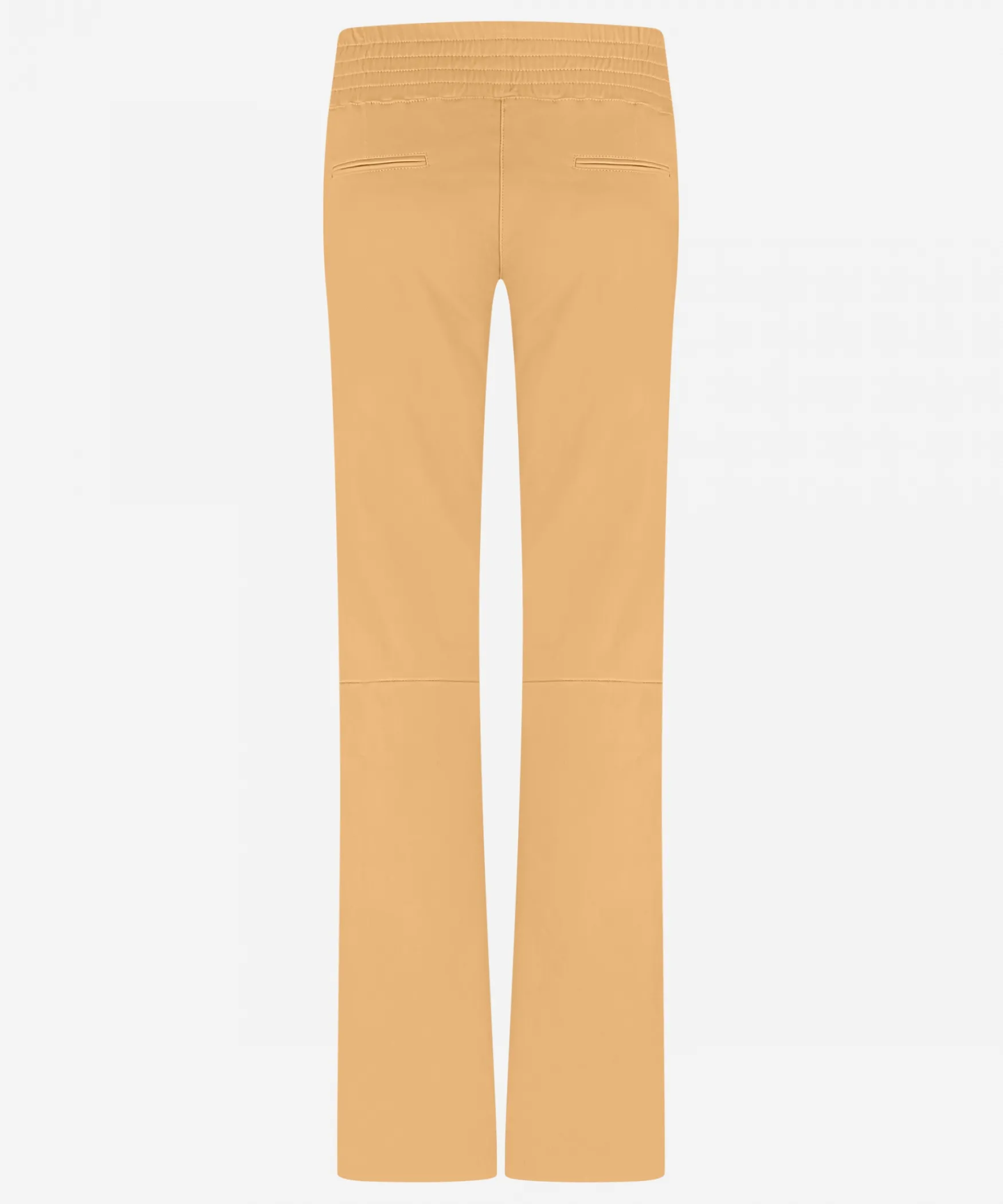 IBANA Phibby | Sandalwood< Mid Waist | Leren Broeken