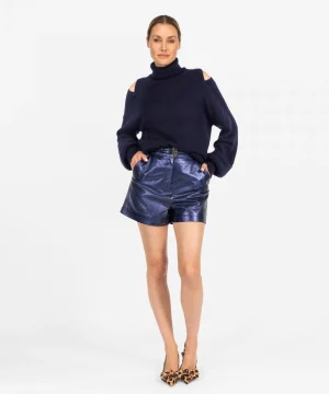 IBANA Sanny Metallic | < Mini Shorts En Rokken | Leren Shorts En Rokken