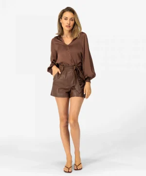 IBANA Sasha | < Mini Shorts En Rokken | Leren Shorts En Rokken